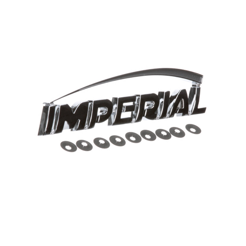 SMALL IMPERIAL BLUE LOGO PLATE (OLDSTYLE