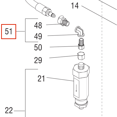 Quick Connect Fitting Assy