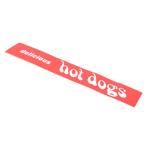 SIGN HOT DOGS FRONT