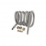 3/8" OD X 69" STAINLESS STEEL HOSE
