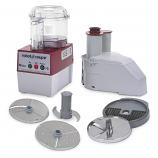 3 Qt Commercial Food Processor w/Continuous Feed & Dice Kit 