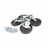 SET, 5 IN. CASTERS, TRANS CART