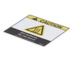DECAL, CAUTION HOT SURFACES