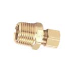 CONNECTOR-3/8TUBE TO 1/2NPT BR
