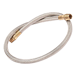 HOSE, 1/2 X 42 BRAIDED STAINLESS STEEL
